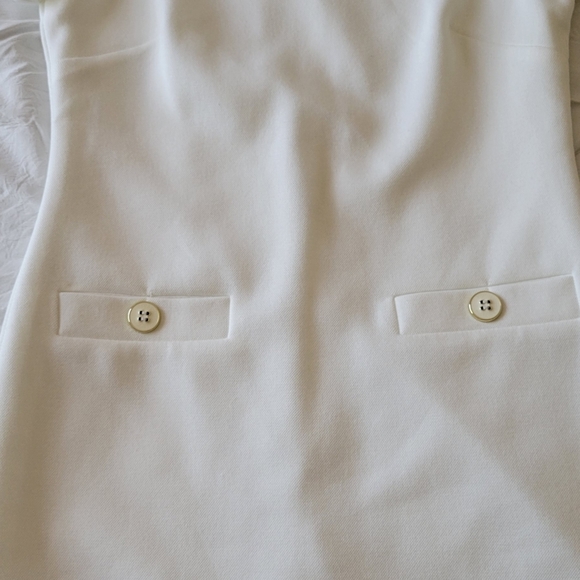 Tommy Hilfiger White mini dress size 6P NEW - Picture 3 of 7